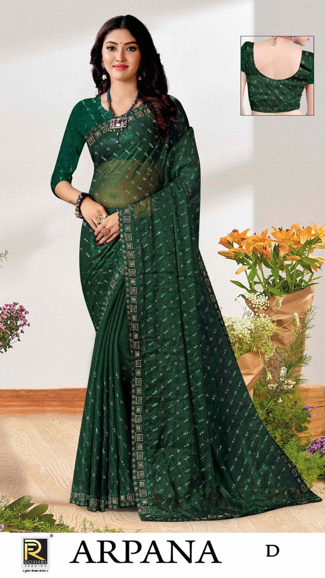 Arpana By Ronisha Colors Designer Sarees Catalog